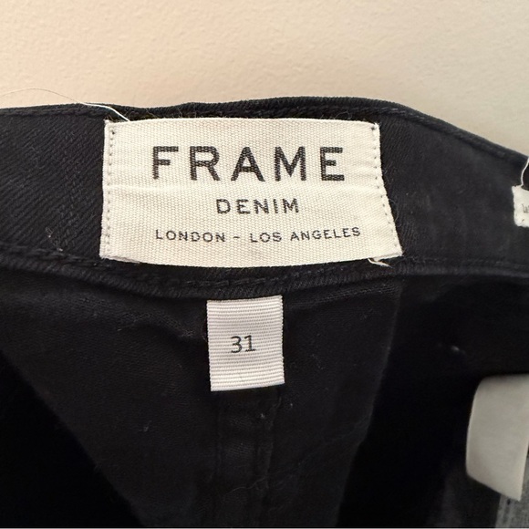 FRAME Le Skinny De Jeanne Skinny Jeans Black - Picture 4 of 7